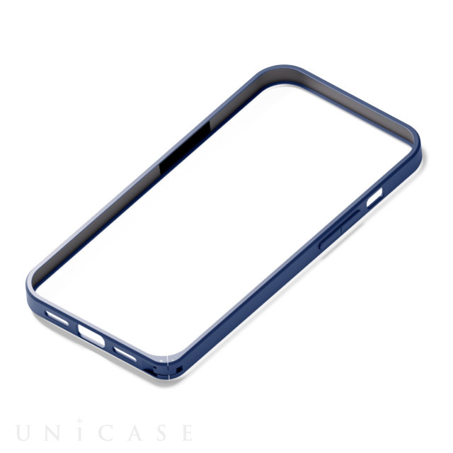 Iphone13 Pro ケース アルミバンパー ネイビー Pga Iphoneケースは Unicase