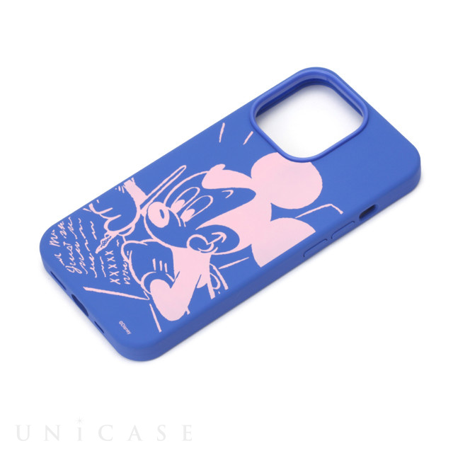 【iPhone13 Pro ケース】抗菌スリムシリコンケース  (ミッキーマウス)