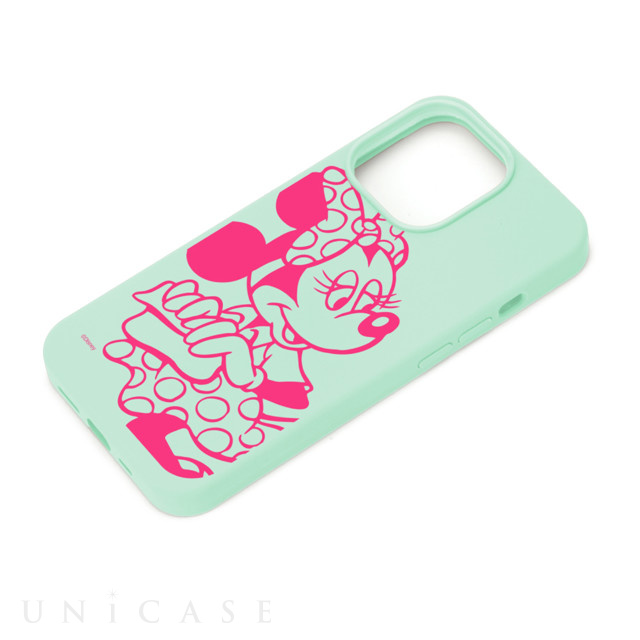 【iPhone13 Pro ケース】抗菌スリムシリコンケース  (ミニーマウス)