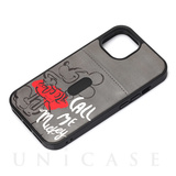 【iPhone13 mini ケース】タフポケットケース (ミッキーマウス)