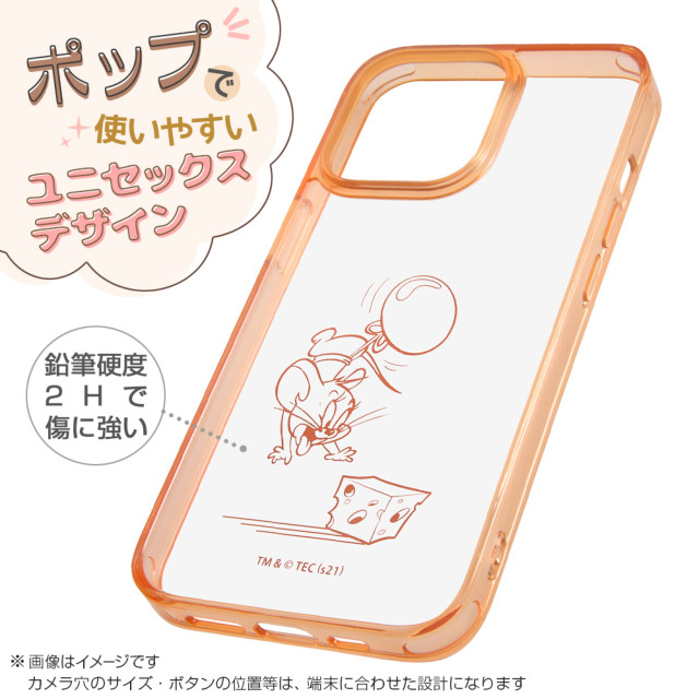 【iPhone13 mini ケース】トムとジェリー/ハイブリッドケース Charaful (ジェリー)サブ画像