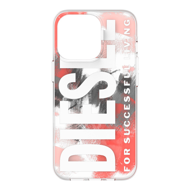 iPhone13/13 Pro ケース】Clear Case AOP Military brush FW21 (red