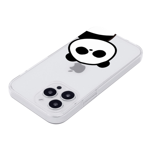【iPhone13 Pro ケース】ソフトクリアケース (パンダ)サブ画像