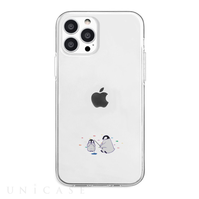 iPhone13 Pro ケース】ソフトクリアケース ミニ動物 (ペンギン) DPARKS iPhoneケースは UNiCASE
