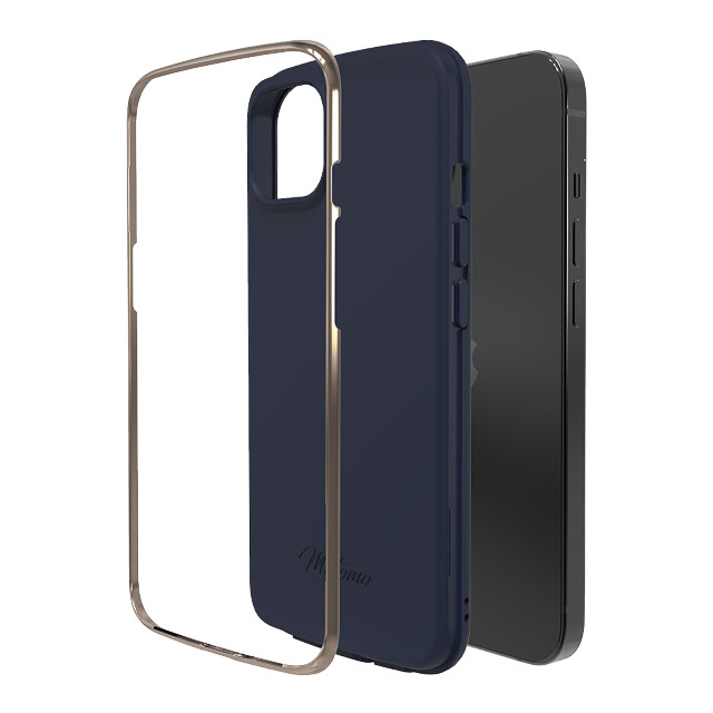 【iPhone13 ケース】INO LINE INFINITY CASE (Chrome Gold Rayal Indigo)サブ画像