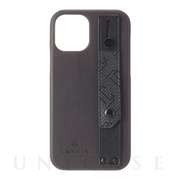 【iPhone13 Pro Max ケース】Stand ＆ Ring Shell Case Signature (Black)
