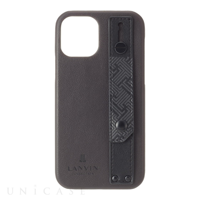 【iPhone13 Pro ケース】Stand ＆ Ring Shell Case Signature (Black)