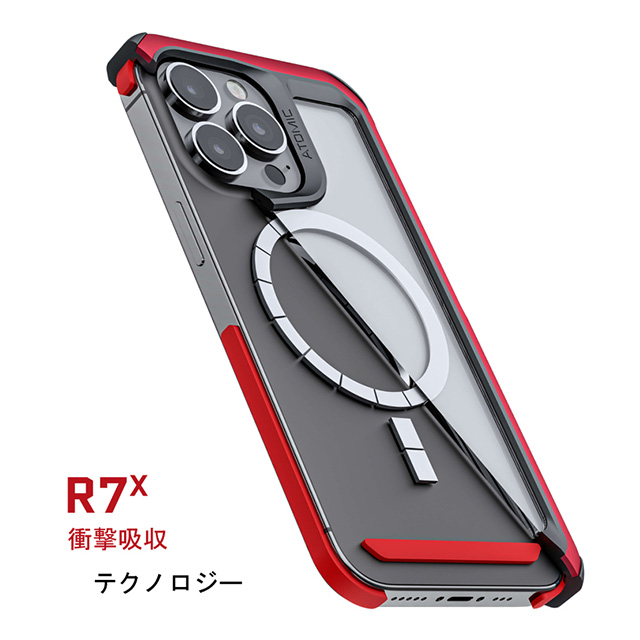 【iPhone13 Pro ケース】アトミックスリム4 with MagSafe (レッド)サブ画像