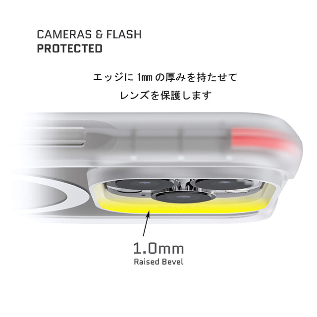 【iPhone13 Pro ケース】コバート 6 with MagSafe (クリア)サブ画像