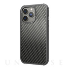 【iPhone13 Pro ケース】Robust Case Real Carbon (Black)