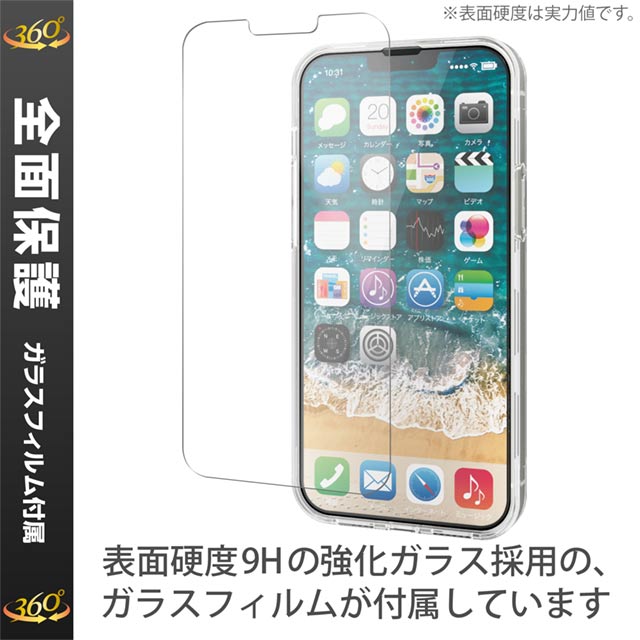 【iPhone13 Pro Max ケース】ハードケース 360度保護 (クリア)サブ画像