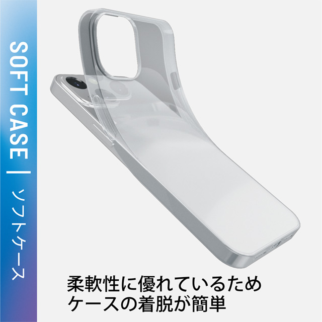 【iPhone13 Pro ケース】ソフトケース/ 極薄/0.5mm (マットクリア)サブ画像