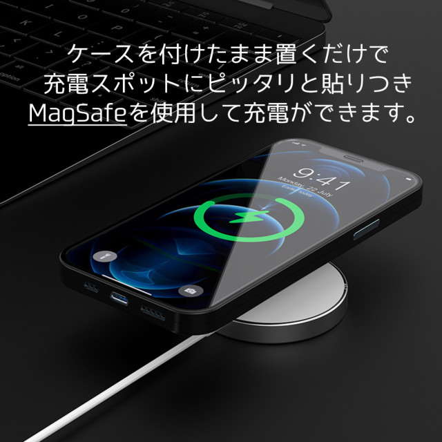 【iPhone13 Pro Max ケース】Nature Series magnetic case  (black)goods_nameサブ画像