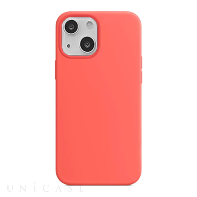 【iPhone13 ケース】Nature Series  Silicone Case (orangered)