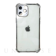 【iPhone13 Pro ケース】Glitter shockproof soft case (silver)