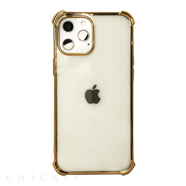 【iPhone13 Pro ケース】Glitter shockproof soft case (gold)