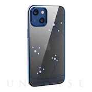 【iPhone13 ケース】Crystal Flora  Series case (blue)