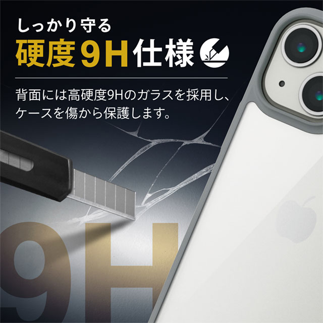 【iPhone13 mini ケース】ハイブリッドケース/TOUGH SLIM/360度保護 (グレー)サブ画像