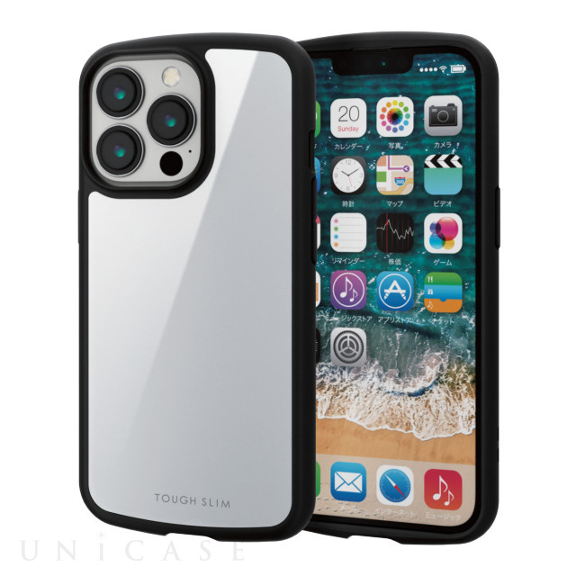 【iPhone13 Pro ケース】ハイブリッドケース/TOUGH SLIM LITE (ホワイト)