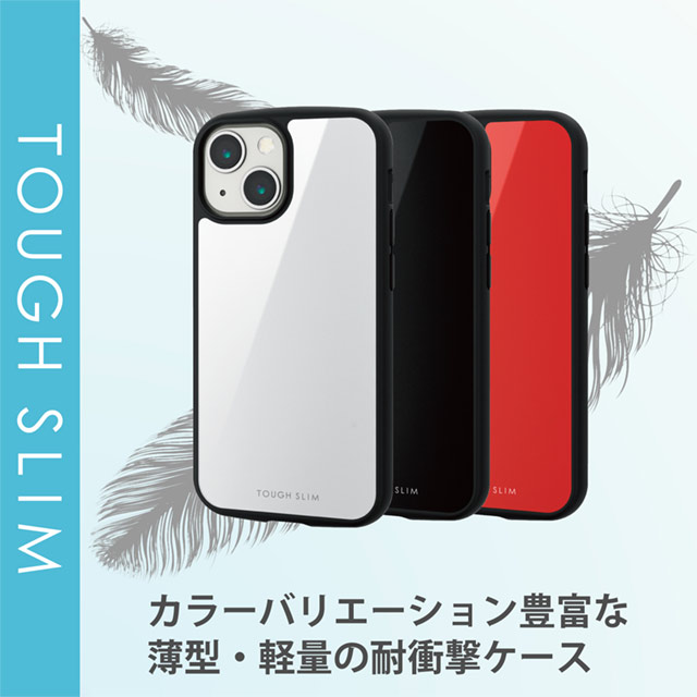 【iPhone13 mini ケース】ハイブリッドケース/TOUGH SLIM LITE/MAGKEEP (ブラック)サブ画像