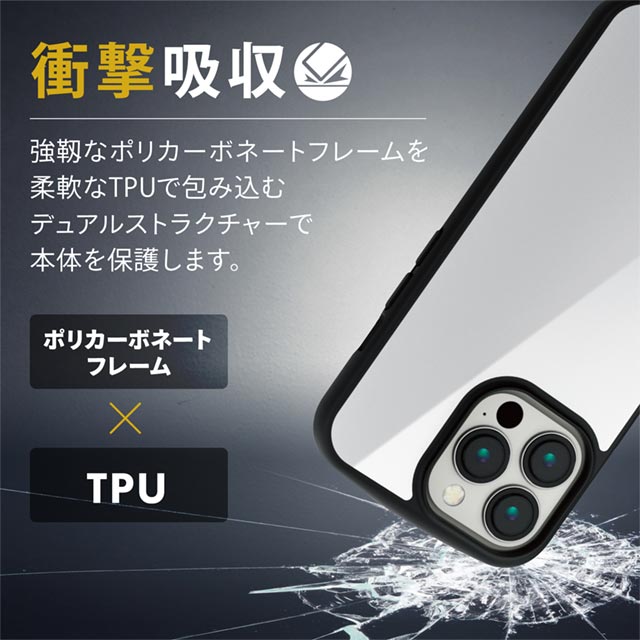 【iPhone13 Pro ケース】ハイブリッドケース/TOUGH SLIM LITE/MAGKEEP (ホワイト)サブ画像