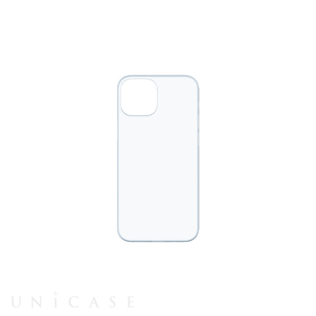 【iPhone13 mini ケース】[AIR-REAL] 超極薄軽量ケース (フロステッドホワイト)