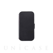 【iPhone13 Pro ケース】[FlipNote] 耐衝撃フリップノートケース (ブラック)