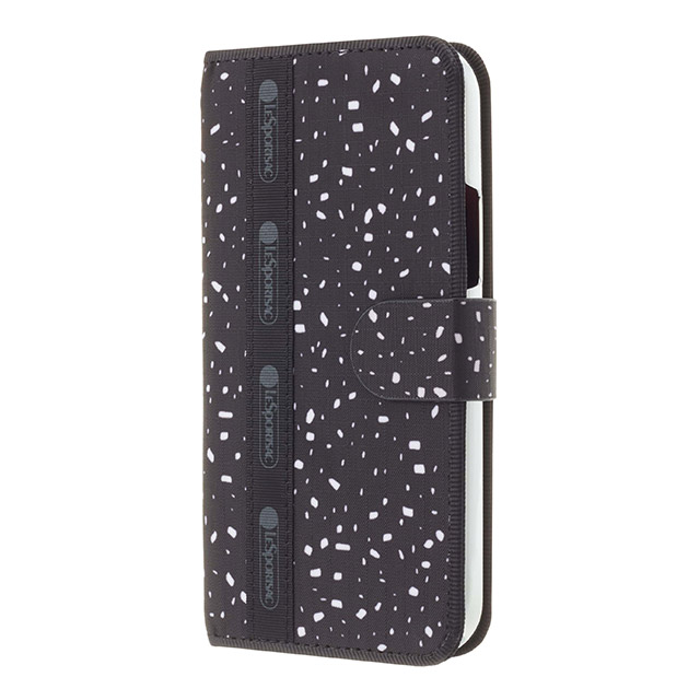 【iPhone13 Pro ケース】Folio Case Print with Strap (Barre Noir)サブ画像