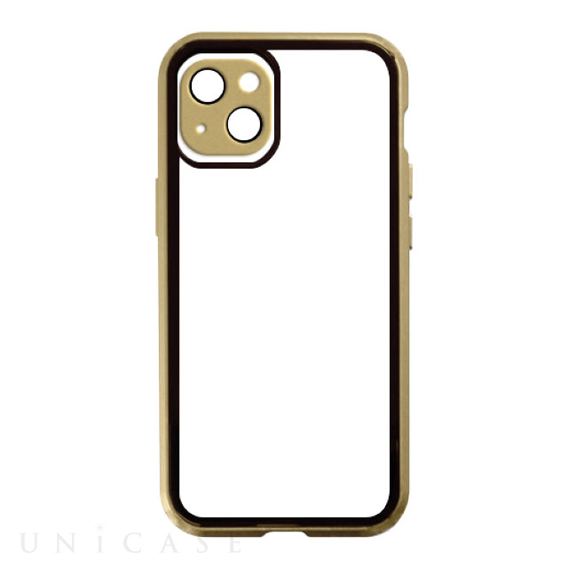 【iPhone13 ケース】360°FULL PROTECT COVER CASE (GOLD)