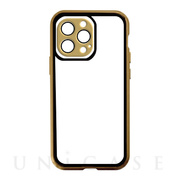 【iPhone13 Pro ケース】360°FULL PROTECT COVER CASE (GOLD)