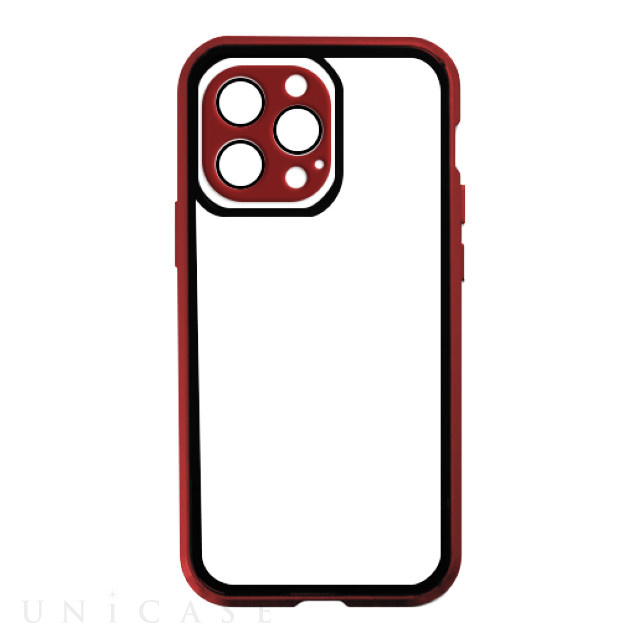 【iPhone13 Pro ケース】360°FULL PROTECT COVER CASE (RED)