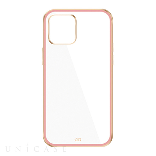 【iPhone13 ケース】LUXURY CLEAR CASE (Pink Gold)
