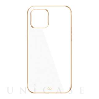 【iPhone13 ケース】LUXURY CLEAR CASE (White Gold)