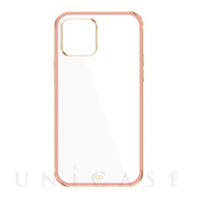 【iPhone13 mini ケース】LUXURY CLEAR CASE (Pink Gold)