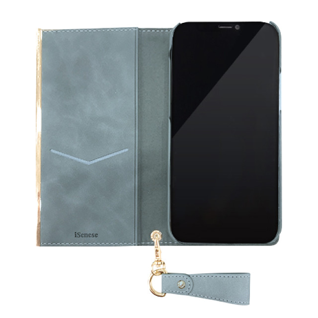 【iPhone13 ケース】DIARY LEATHER CASE ( Pearl Blue)goods_nameサブ画像