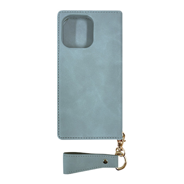【iPhone13 Pro ケース】DIARY LEATHER CASE (Pearl Blue)サブ画像