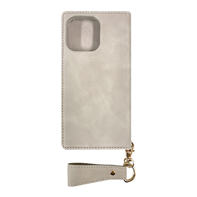 【iPhone13 Pro ケース】DIARY LEATHER CASE (Greige)サブ画像