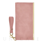 【iPhone13 Pro ケース】DIARY LEATHER CASE (Powder Pink)
