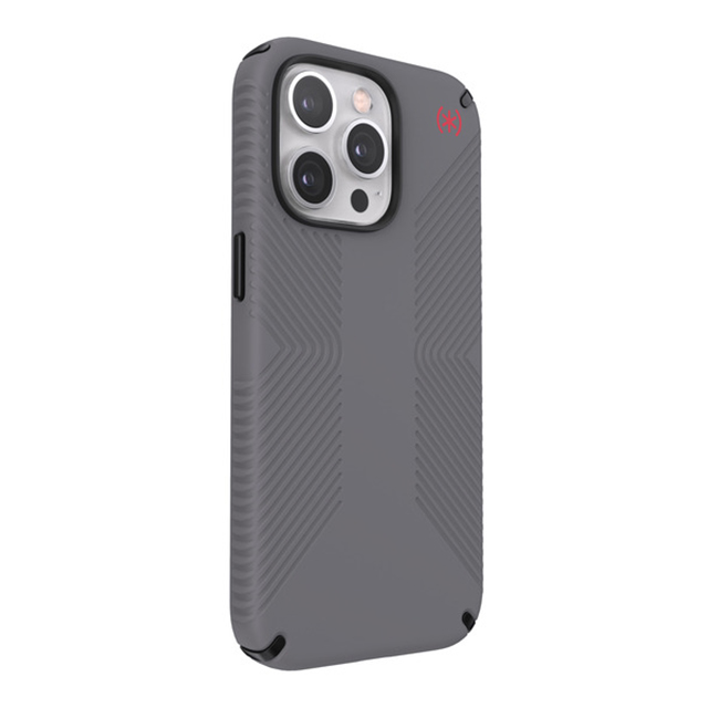 【iPhone13 Pro ケース】Presidio2 Grip Graphite Grey (Black/Bold Red)サブ画像