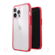【iPhone13 Pro ケース】Presidio Perfect Clear Geo Clear (Unreal Red)