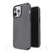 【iPhone13 Pro Max ケース】Presidio2 Grip Graphite Grey (Black/Bold Red)