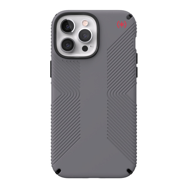 【iPhone13 Pro Max ケース】Presidio2 Grip Graphite Grey (Black/Bold Red)サブ画像