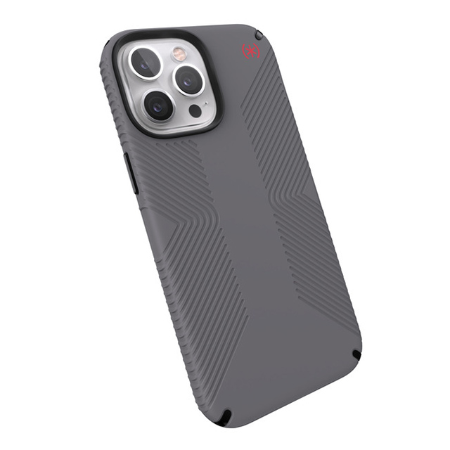 【iPhone13 Pro Max ケース】Presidio2 Grip Graphite Grey (Black/Bold Red)サブ画像