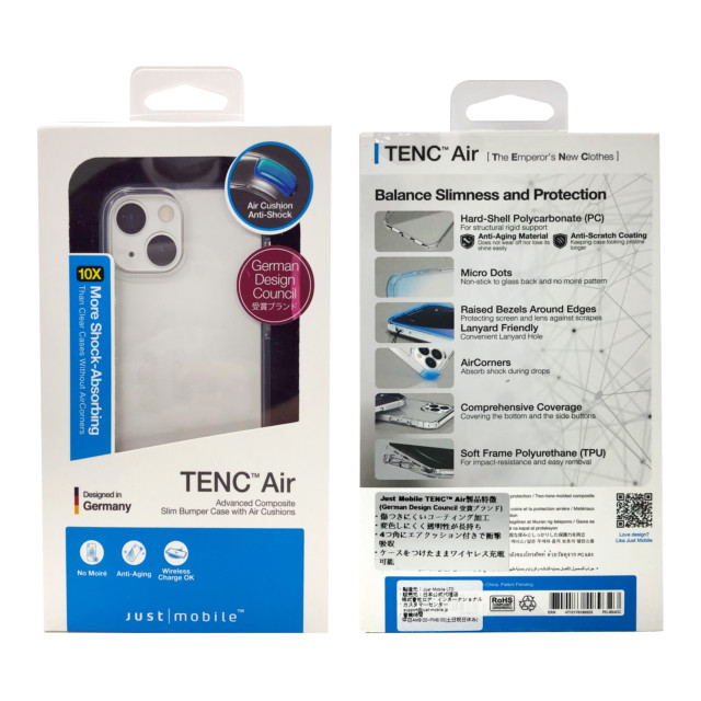 【iPhone13 mini ケース】TENC (Crystal Clear)goods_nameサブ画像
