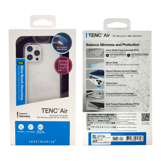 【iPhone13 Pro ケース】TENC (Crystal Clear)サブ画像