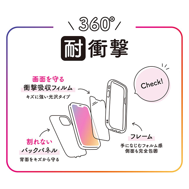 【iPhone13 mini ケース】NEWT IJOY (クリアパープル)サブ画像