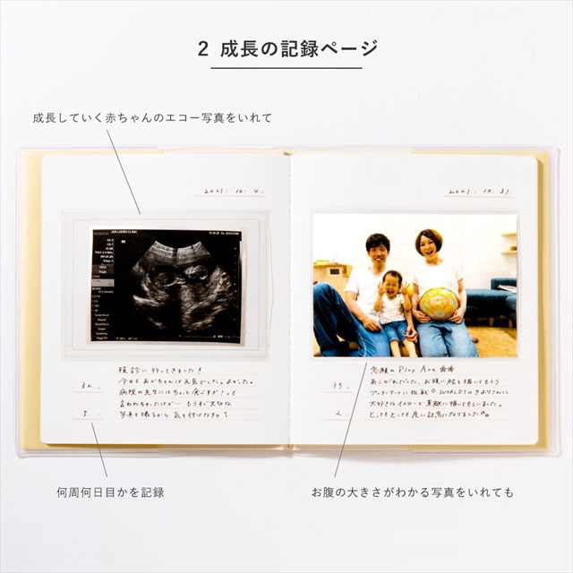 simple maternity album (powder blue)goods_nameサブ画像