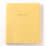 simple maternity album (pastel yellow)