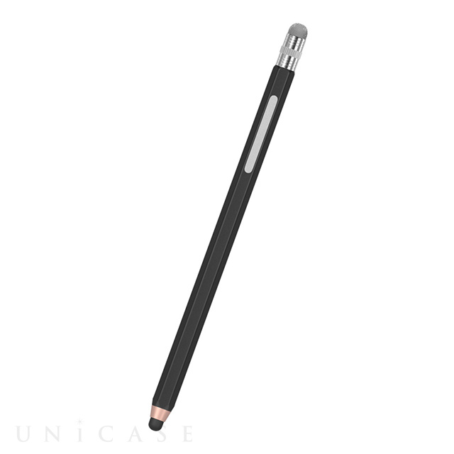 導電繊維とシリコンの2way 静電式えんぴつ型タッチペン Owl Tpse08シリーズ ブラック Owltech Iphoneケースは Unicase