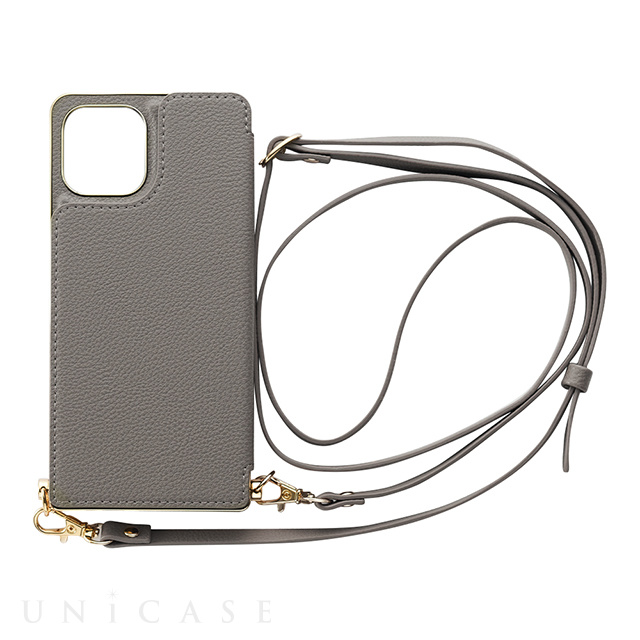 【アウトレット】【iPhone12/12 Pro ケース】Cross Body Case for iPhone12/12 Pro (gray)